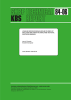 Uranium series disequilibrium studies of drillcore KM3 from the Kamlunge test-site, northern Sweden