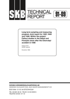 Long term sampling and measuring program. Joint report for 1987, 1988 and 1989. Within the project: Fallout studies in the Gideå and Finnsjö areas after the Chernobyl accident in 1986