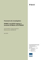 Forsmark site investigation. RAMAC and BIPS logging in borehole KFM03A and KFM03B